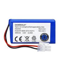 Аккумуляторная батарея 18650 Li-ion Daweikala ILIFE A4 A4s V7 A6 V7s Plus ILife 4S1P 14,8В 3500мАч для роботов - пылесосов