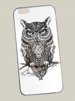 Чехол Apple iPhone 6 Plus бампер силикон белый СОВА