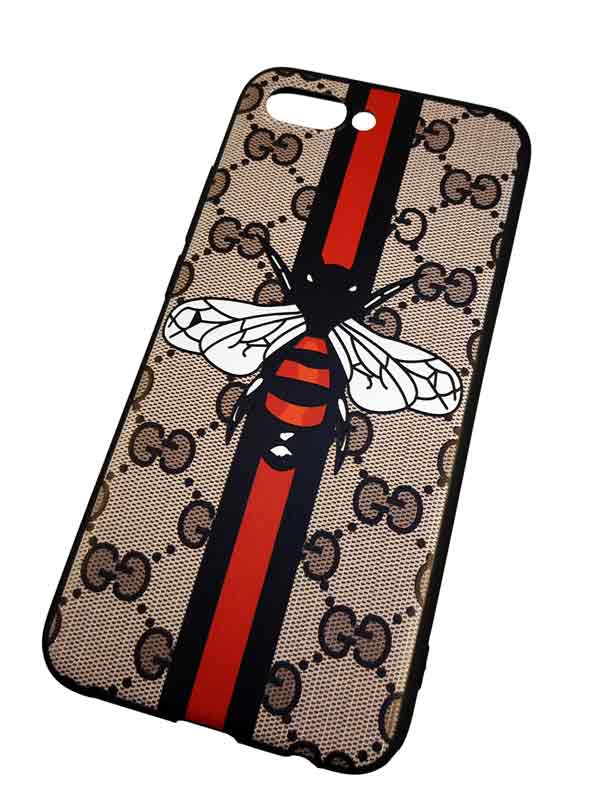 Чехол Huawei Honor 10 бампер силикон GUCCI