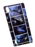 Чехол-Huawei-Ascend-P7-(L10)-бампер-силикон-черный-кросовки-adidas