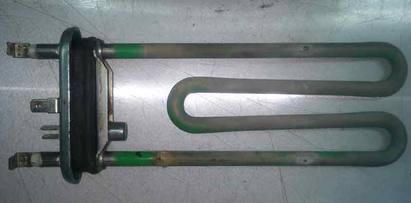 ТЭН стиральной машины 1900Вт 230B L=180мм b=66мм DC47-00006J, с термодатчиком Kawal