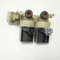 Электроклапан двойной 90° выпуск 10мм фишки 33390129 (Indesit) Фото 1