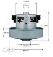 Двигатель пылесоса P-1400WCG04 1400Вт