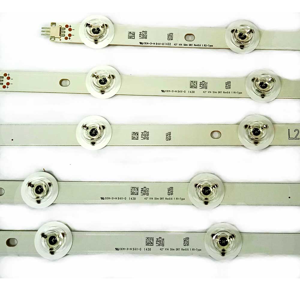 LED_Strip (светодиодная подсветка) LG 42″ V14 Slim DRT Rev0.6 6916L-1683B 6916L-1685B 6916L-1682A 6916L-1684A (демонтаж с 42LB690V-ZB)