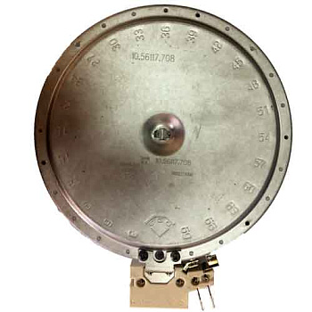 Электроконфорка-180мм-1400Вт-230В-инфракрасная-1-зонная-для-стеклокерамики-10.56117.708-Hotpoint-Ariston-(