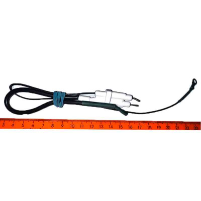 Электрод розжига на газовое оборудование, котлы длина 5,7см, 1,8см_1см, общая длина 37см GZ072