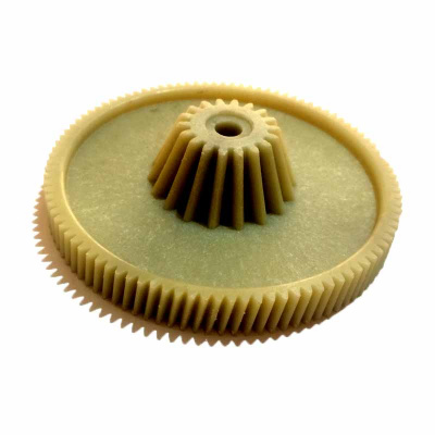 Шестерня мясорубки конусная Ротор - вид сверху