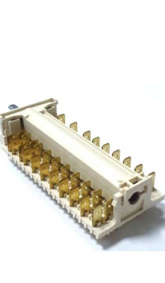 Переключатель 10-позиц. 9 гр.конт. 19HE002  Dreefs