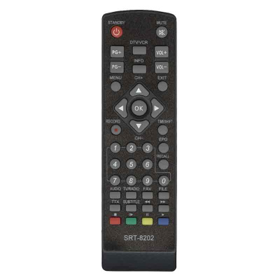 Пульт DVB-T2 ресивера Huayu SRT-8202