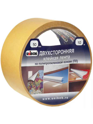 Скотч-двухсторонний-UNIBOB-50мм-10м