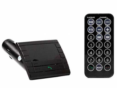 Автомобильный FM-трансмиттер - M-450G2 BT 2USB, mini jack 3.5 мм (black)