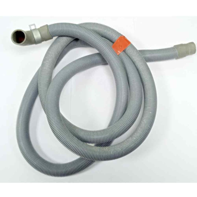 Шланг сливной 14 mm , вход прямой 14мм, 2м, для СМ и ПММ LG