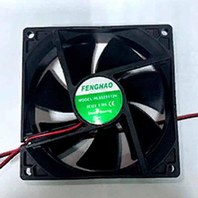 Вентилятор для холодильника HL9225S12H DC12V 0.20A 9.2х9.2 HL221