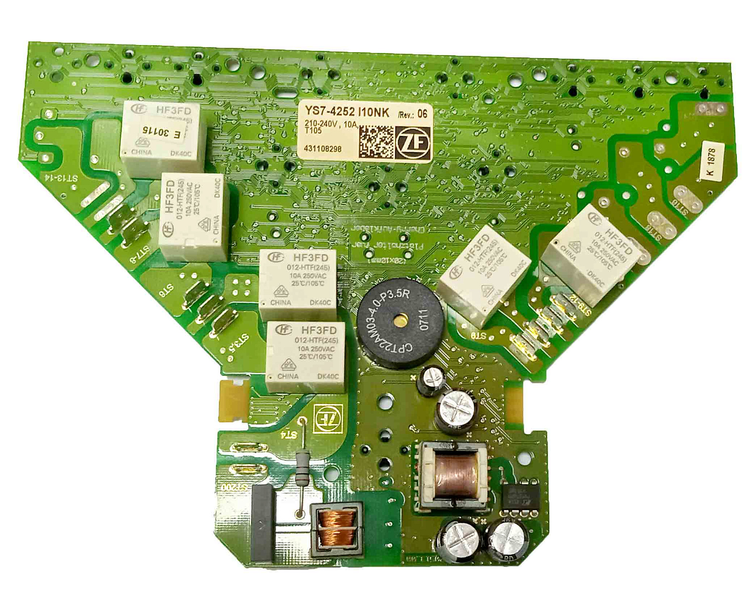 Электронный модуль варочной поверхности Hansa YS-7-4252 |10NK (демонтаж)