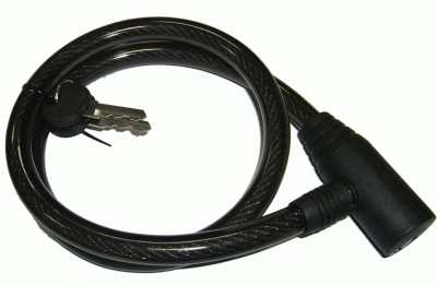 Замок велосипедный Park 80см, 8мм