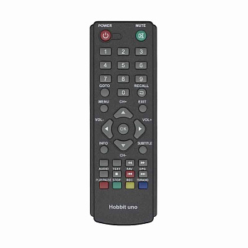 Пульт DVB-T2 ресивера Huayu Hobbit UNO
