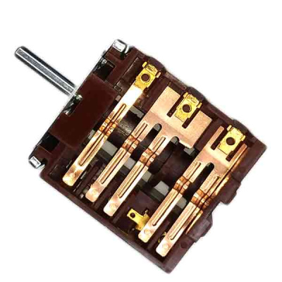 Переключатель конфорки 4-позиц. 5 гр.конт. RS654 универсал.-2