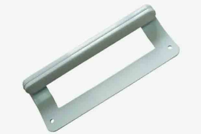 Ручка двери холодильника Аристон-Индезит-Стинол, для морозильника, маталлическая, 859996