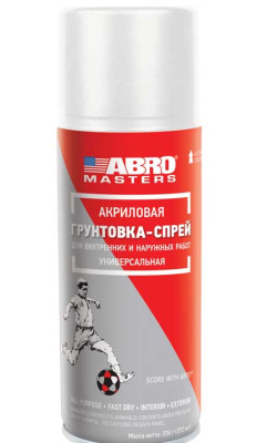 Грунт-аэрозоль +20% M. SP-008-L-AM-REP серый ABRO