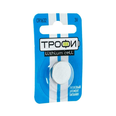 Элемент-питания-CR1632-литиевый-Трофи-BL1