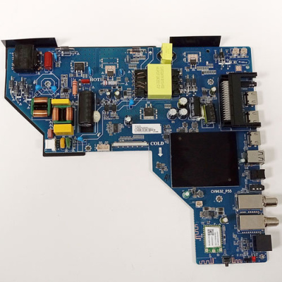 MainBoard Hartens CV9632_P55 TP.MT9256.PB722 (T) вид спереди