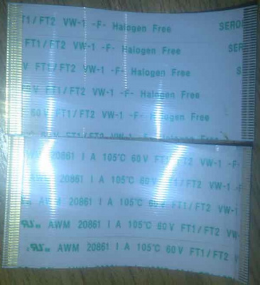 Cable LG 42LN570V-ZE.BRUYLJU AWM 20861 | A105C 60V FT1/FT2 VW-1 -F- Halogen Free