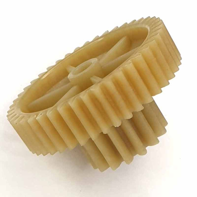 Шестерня Redmond Da1-67 Da2-33  Зубья- 43(прямые)15(прямые) H-37мм вид 2