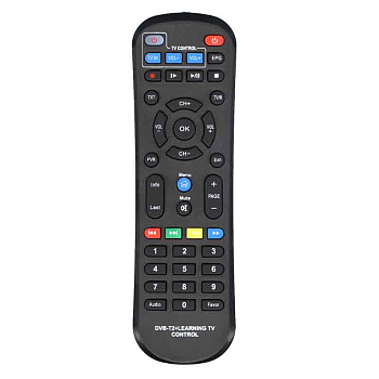 Пульт DVB-T2 ресивера Huayu T62A learning tv control ic