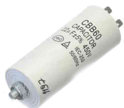 Конденсатор пусковой 22 мкФ 450 В CAP527UN