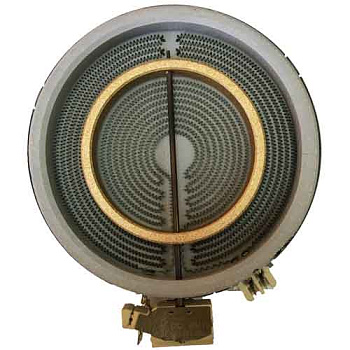 Электроконфорка-200_125мм-1700Вт-230В-инфракрасная-2-х-зонная-для-стеклокерамики-10.58217.077-Hilight-Ego