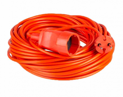 Удлинитель силовой SGR 20м оранжевый Volsten