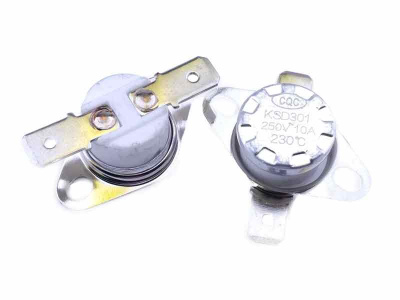 Термостат-KSD301-230°C-10А-250В