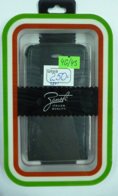 Чехол Zanoti для iPhone 4G 4S чёрный