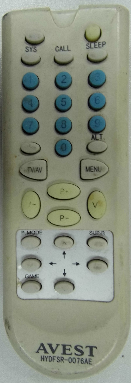 Пульт TV Avest HYDFSR-0076AE БУ