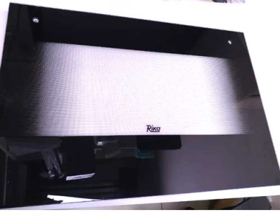 Стекло духовки внешнее 598мм 412мм понорамное Rika