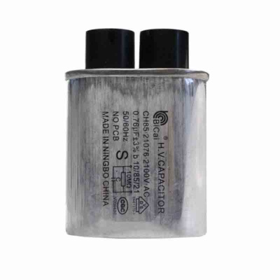 0,76мкФ 2100В -10+85+21°C ±3% - конденсатор высоковольтный микроволновой (СВЧ) печи CH85 21076 CH8521076 клеммы LG, Samsung, Midea, Daewoo