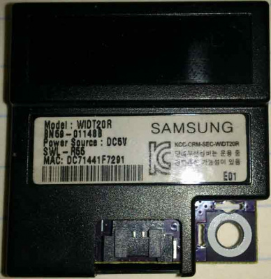 WiFiBoard LG UE46ES6307UXRU Ver.TI02 WIDT20R SWL-R55 BN59-01148B