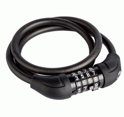Замок велосипедный Park кодовый 80см, 8мм, перекодируемый