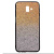 Чехол Samsung Galaxy J6 Plus бампер силикон - золото-серебро Чехол Samsung Galaxy J6 Plus бампер силикон - золото-серебро