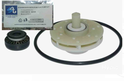 Ремкомплект для циркуляционного насоса ПММ Bosch 419027 БРАК КРЫЛЬЧАТКИ НАРУШЕНА ГЕОМЕТРИЯ