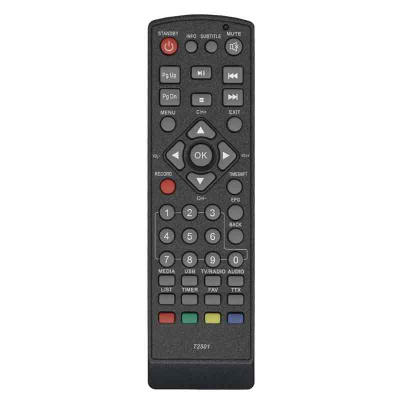 Пульт DVB-T2 ресивера Huayu T2501