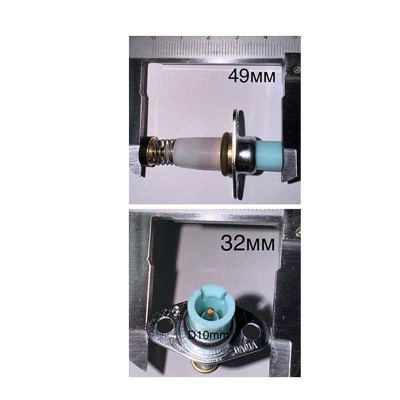 Клапан газконтроля 1P DA01A  Дл.- 49мм Д-10мм GP002