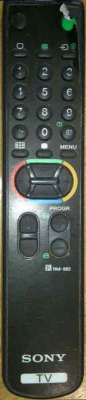 Пульт TV Sony RM-883 БУ