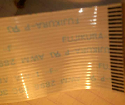 Cable_HP_Q3388A_SDGOA-0403_Fujikura AWM 2896 80C 30V VW-1 -F- 350mm 24pin