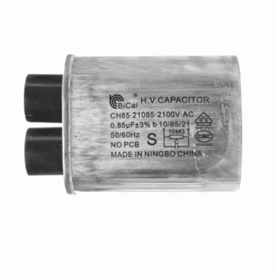 0,85мкФ 2100В -10+85+21°C ±3% - конденсатор высоковольтный микроволновой (СВЧ) печи CH85 21085 CH8521085 клеммы LG, Samsung, Midea, Daewoo