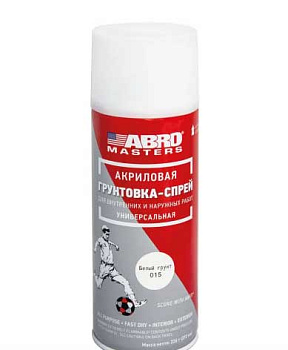 Грунтовка-спрей автомобильная белая